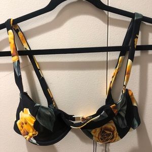Ania X WeWoreWhat Daisy Bikini Top